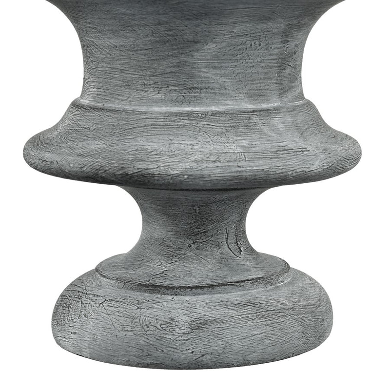 Atlas Lighting Della Large Object | Antique Gray Composite Sculpture | Living Room & Entryway Decor | 6.5 x 6.5 x 14.5 in | Model AC11237-01