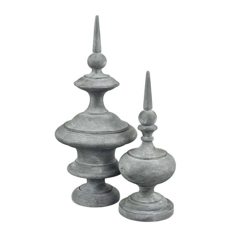 Atlas Lighting Della Decorative Small Object, Antique Gray