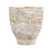 Atlas Lighting Delmont Large Candleholder, Whitewash