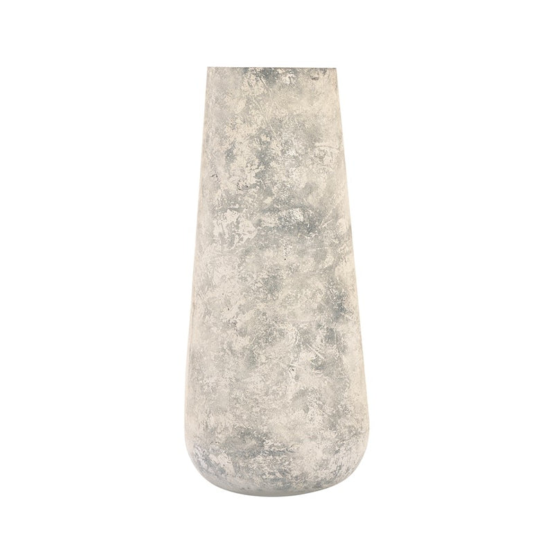 Atlas Lighting Delmont Vase, Whitewash
