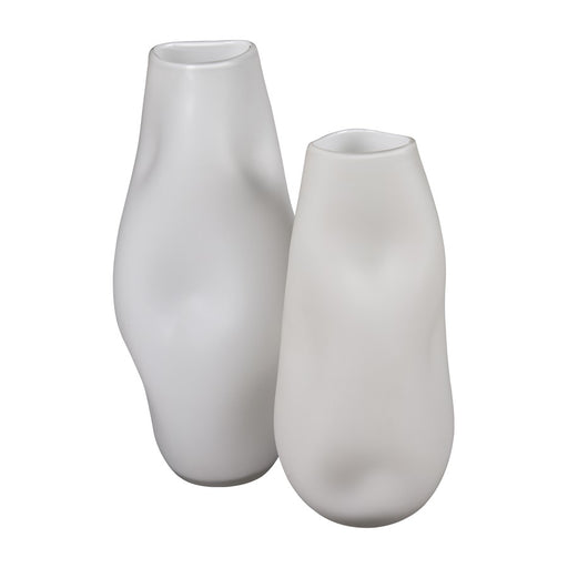 Atlas Lighting Dent Large Vase, White