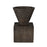 Atlas Lighting Disa Small Candleholder, Dark Brown