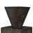 Atlas Lighting Disa Small Candleholder, Dark Brown