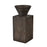 Atlas Lighting Disa Large Candleholder, Dark Brown