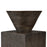 Atlas Lighting Disa Large Candleholder, Dark Brown