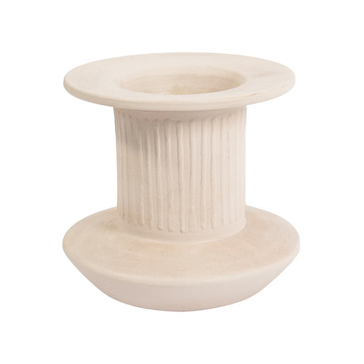 Atlas Lighting Doric Small Vase, White