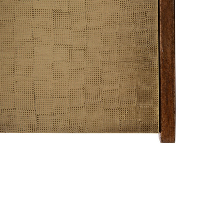 Atlas Lighting Dorsey Box, Small, Aged Brass