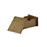 Atlas Lighting Dorsey Box, Small, Aged Brass