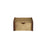 Atlas Lighting Dorsey Box, Small, Aged Brass