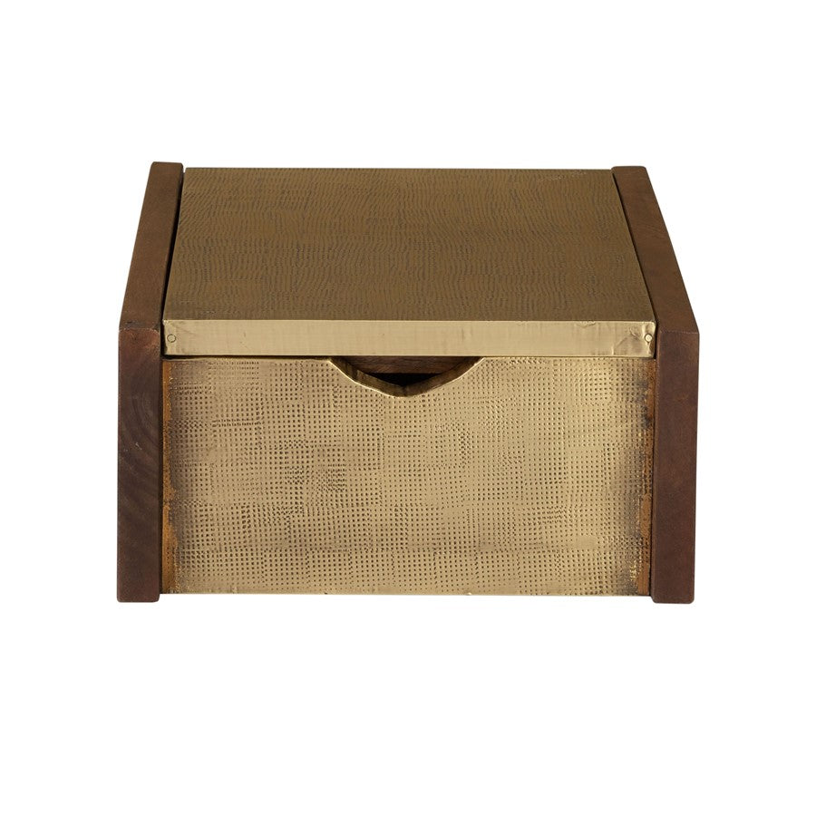 Atlas Lighting Dorsey Box, Large, Walnut