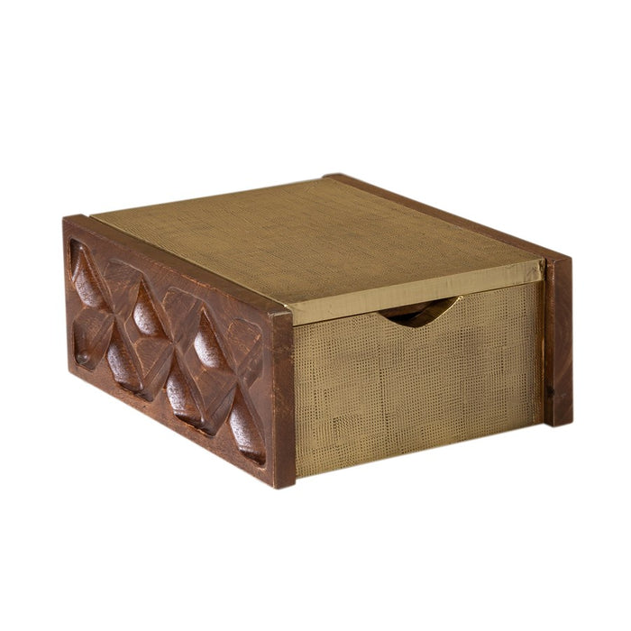 Atlas Lighting Dorsey Box, Large, Walnut