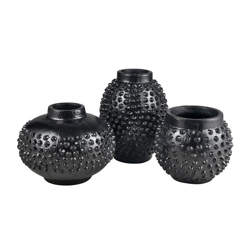 Atlas Lighting Dorus Medium Vase, Black