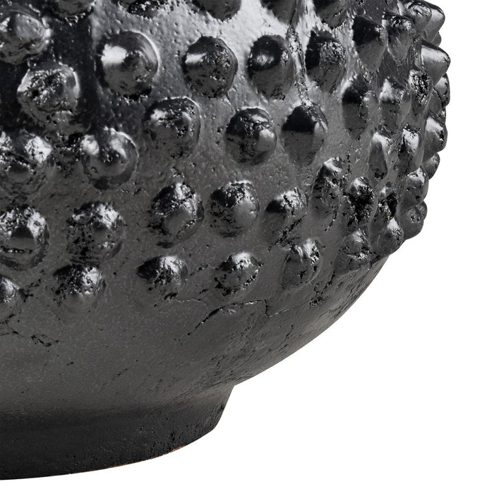 Atlas Lighting Dorus Medium Vase, Black