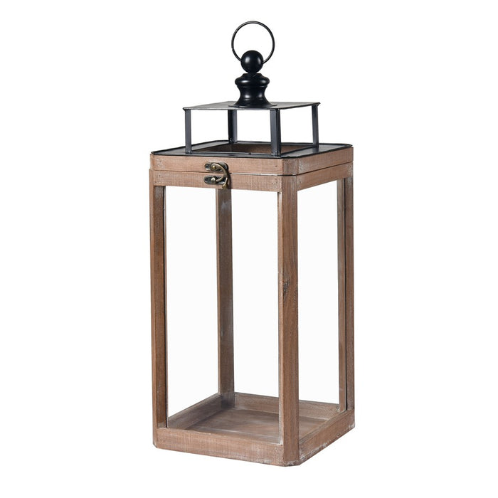 Atlas Lighting Dowd Lantern Set of 2, Brown