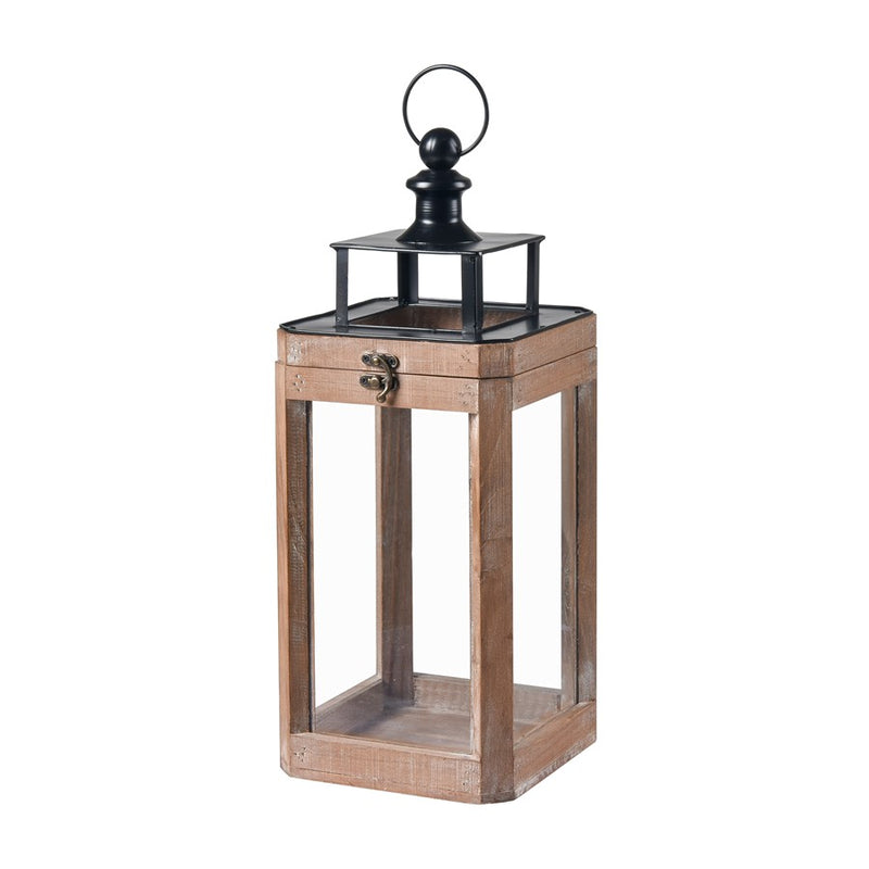 Atlas Lighting Dowd Lantern Set of 2, Brown