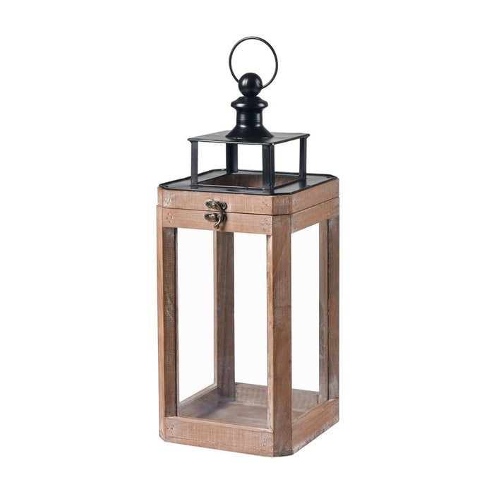 Atlas Lighting Dowd Lantern Set of 2, Brown