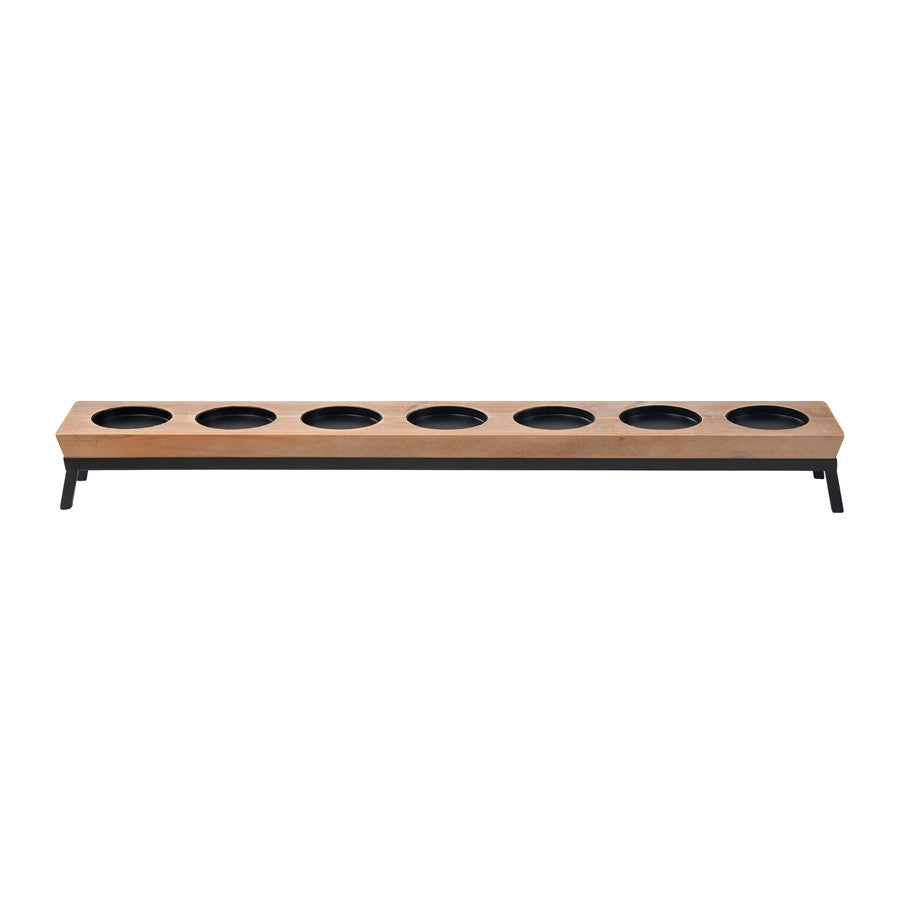 Atlas Lighting Drew Candleholder Centerpiece, Natural
