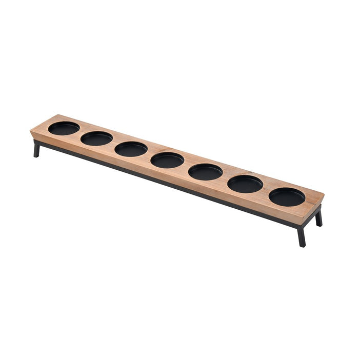 Atlas Lighting Drew Candleholder Centerpiece, Natural