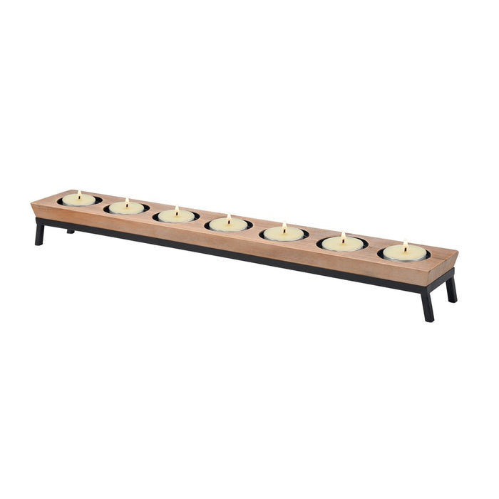 Atlas Lighting Drew Candleholder Centerpiece, Natural