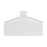 Atlas Lighting Drue Vase, Short Matte White