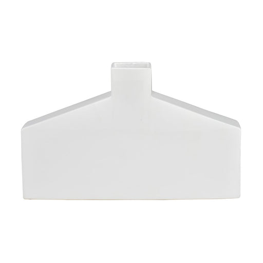 Atlas Lighting Drue Vase, Short Matte White