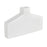 Atlas Lighting Drue Vase, Short Matte White