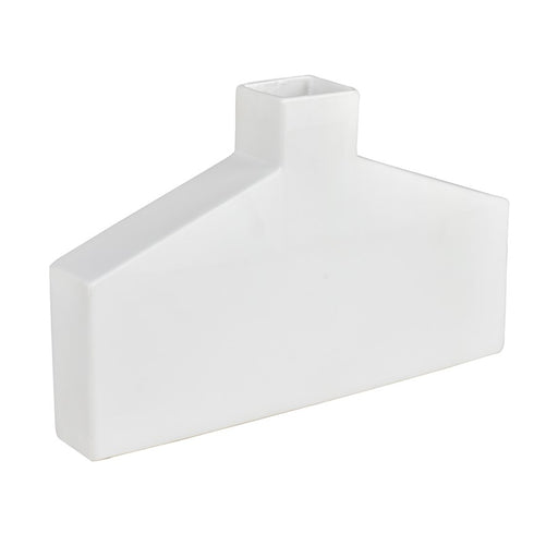 Atlas Lighting Drue Vase, Short Matte White