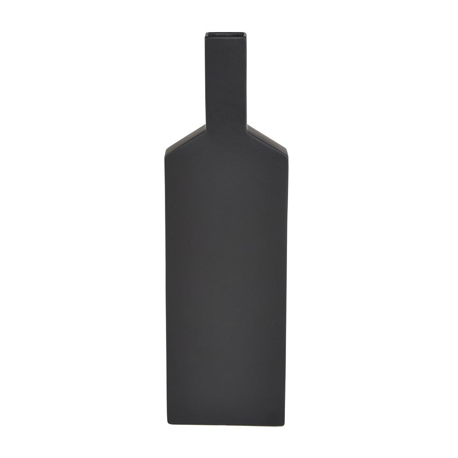 Atlas Lighting Drue Tall Vase, Matte Black