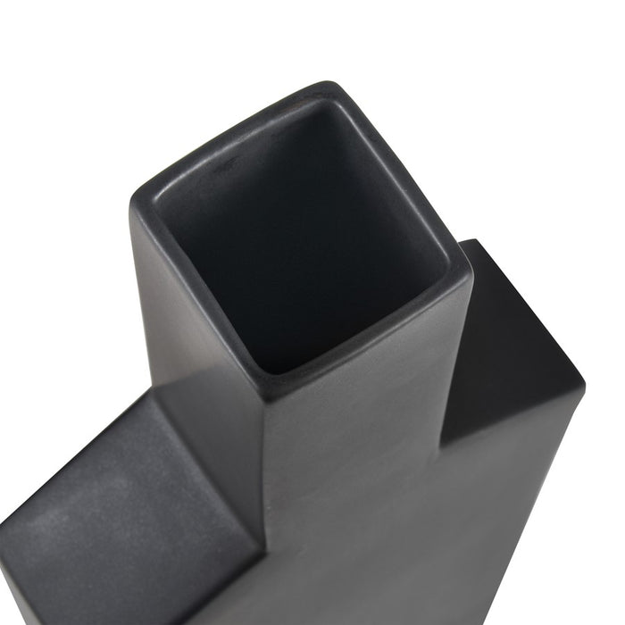 Atlas Lighting Drue Tall Vase, Matte Black