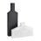Atlas Lighting Drue Tall Vase, Matte Black
