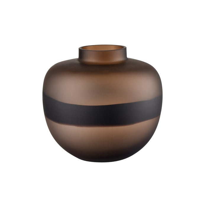 Atlas Lighting Dugan Vase, Short Tobacco