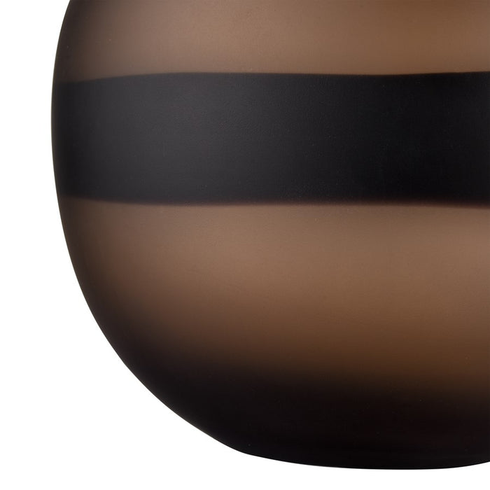 Atlas Lighting Dugan Vase, Short Tobacco