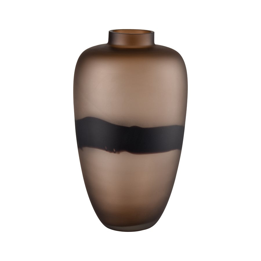 Atlas Lighting Dugan Tall Vase, Tobacco