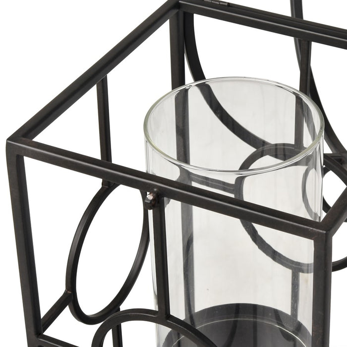 Atlas Lighting Earl Lantern, Black