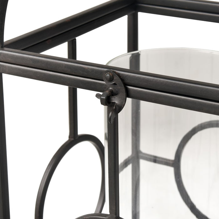 Atlas Lighting Earl Lantern, Black