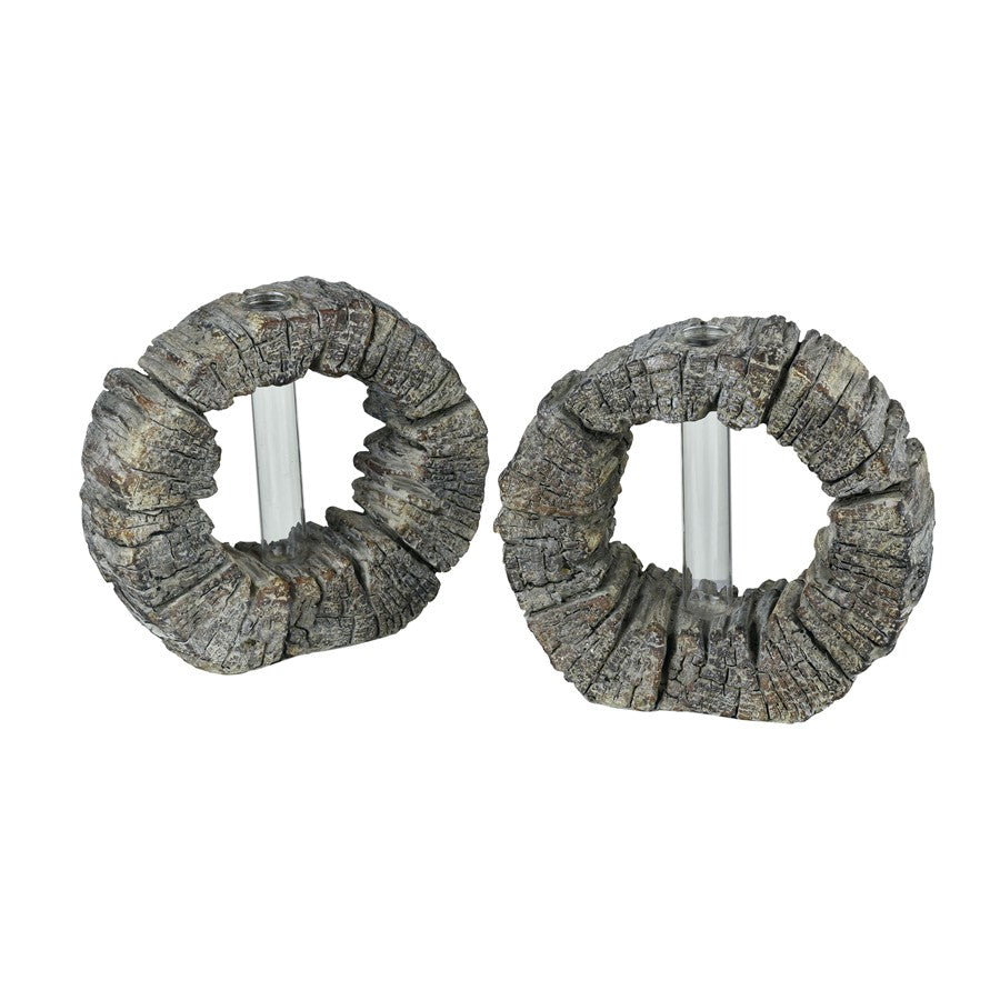 Atlas Lighting Eastwood Vase Set of 2, Gray