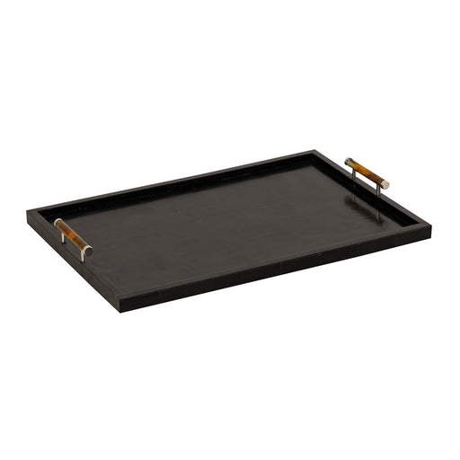 Atlas Lighting Ebony Tray, Black