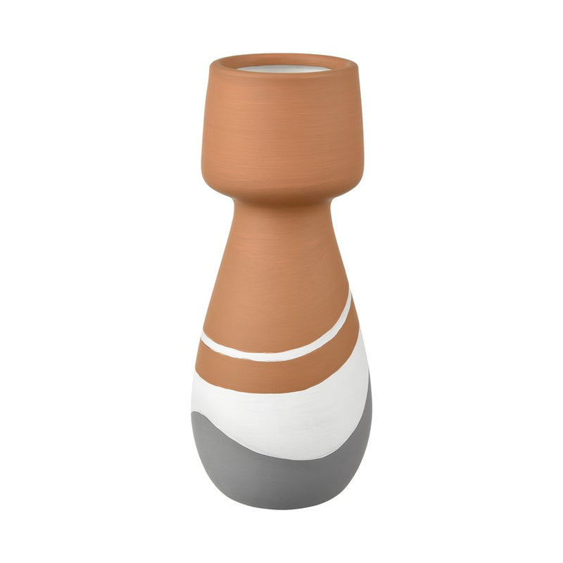 Atlas Lighting Eko Small Vase, Terracotta