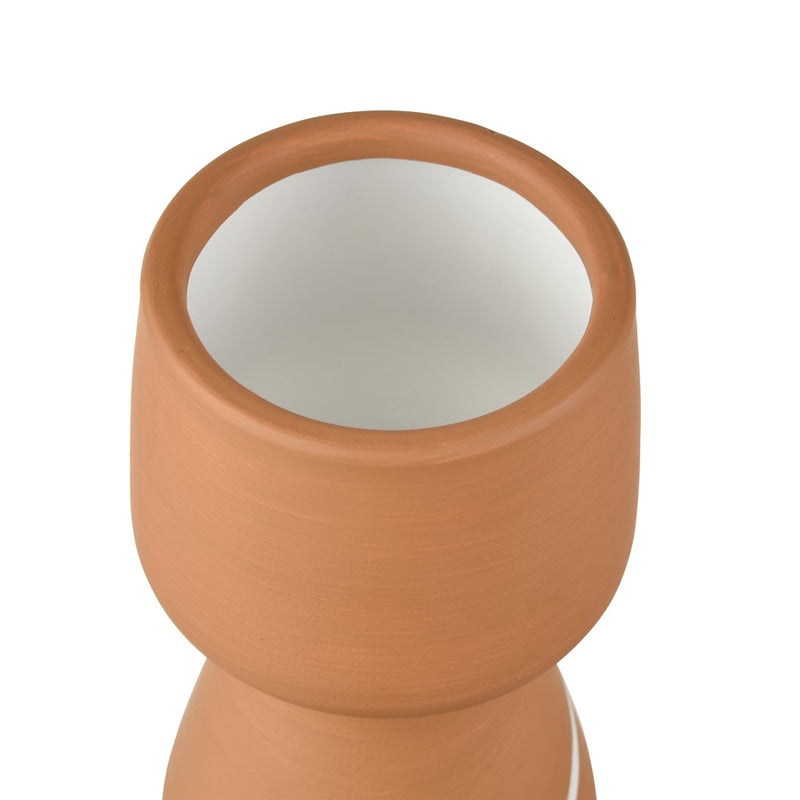 Atlas Lighting Eko Small Vase, Terracotta
