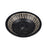 Atlas Lighting Eleni Plate, Set of 2, Black