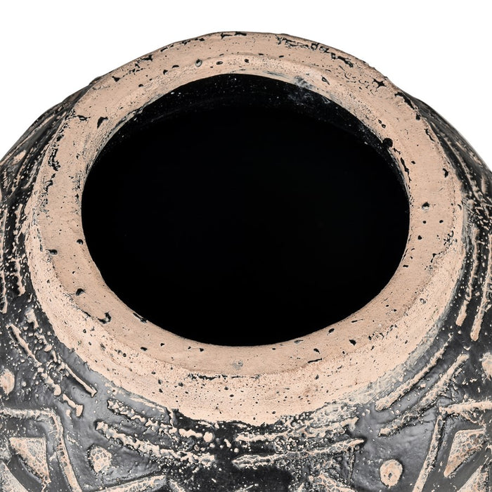 Atlas Lighting Eleni Large Vase, Black