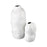 Atlas Lighting Elias Large Vase, White