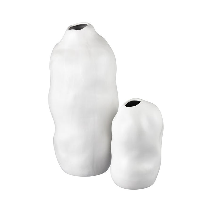 Atlas Lighting Elias Large Vase, White