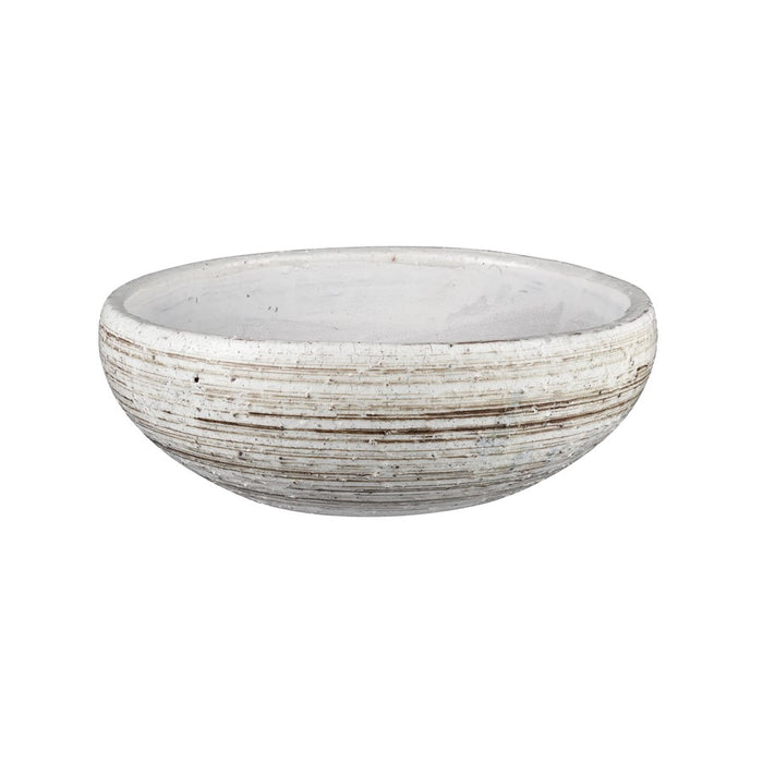 Atlas Lighting Ellen Bowl, White