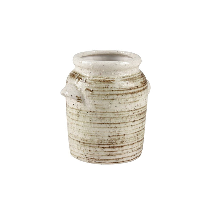 Atlas Lighting Ellen Small Vase, White