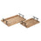 Atlas Lighting Ellwood Tray, Set of 2, Natural