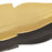 Atlas Lighting Ennis Leaf Tray Set of 2, Bronze/Brass