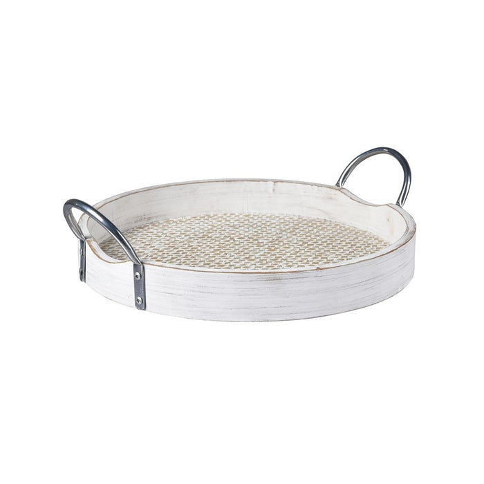 Atlas Lighting Fabian Tray Set of 2, Weathered White