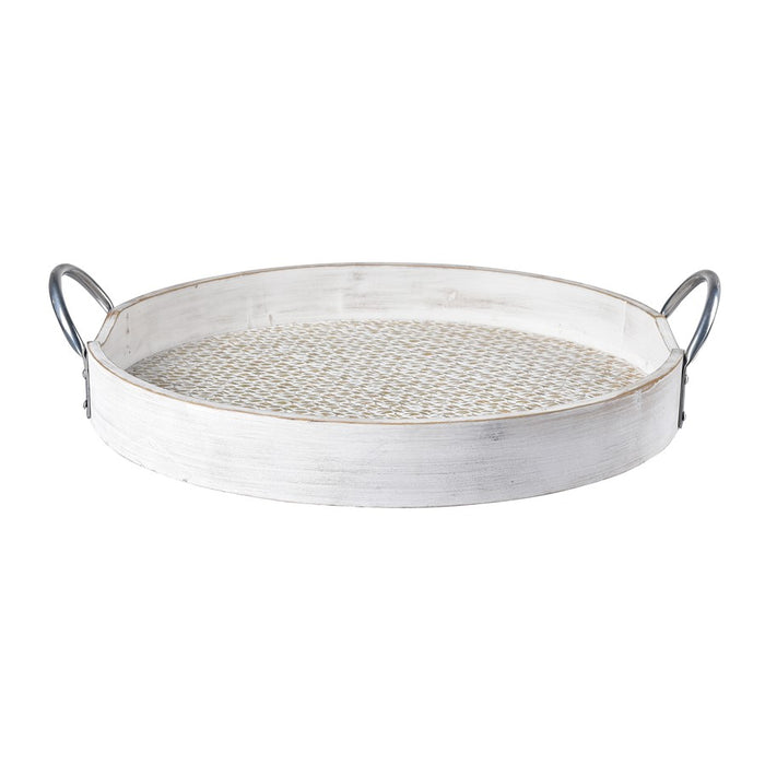 Atlas Lighting Fabian Tray Set of 2, Weathered White