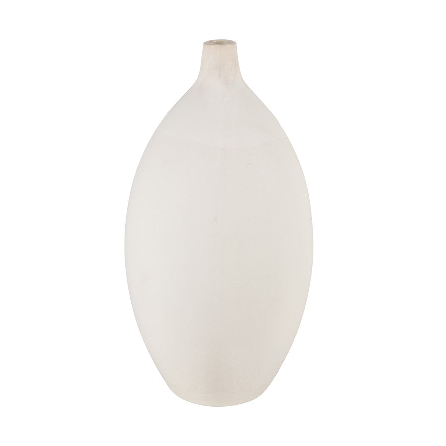 Atlas Lighting Faye Large Vase, White